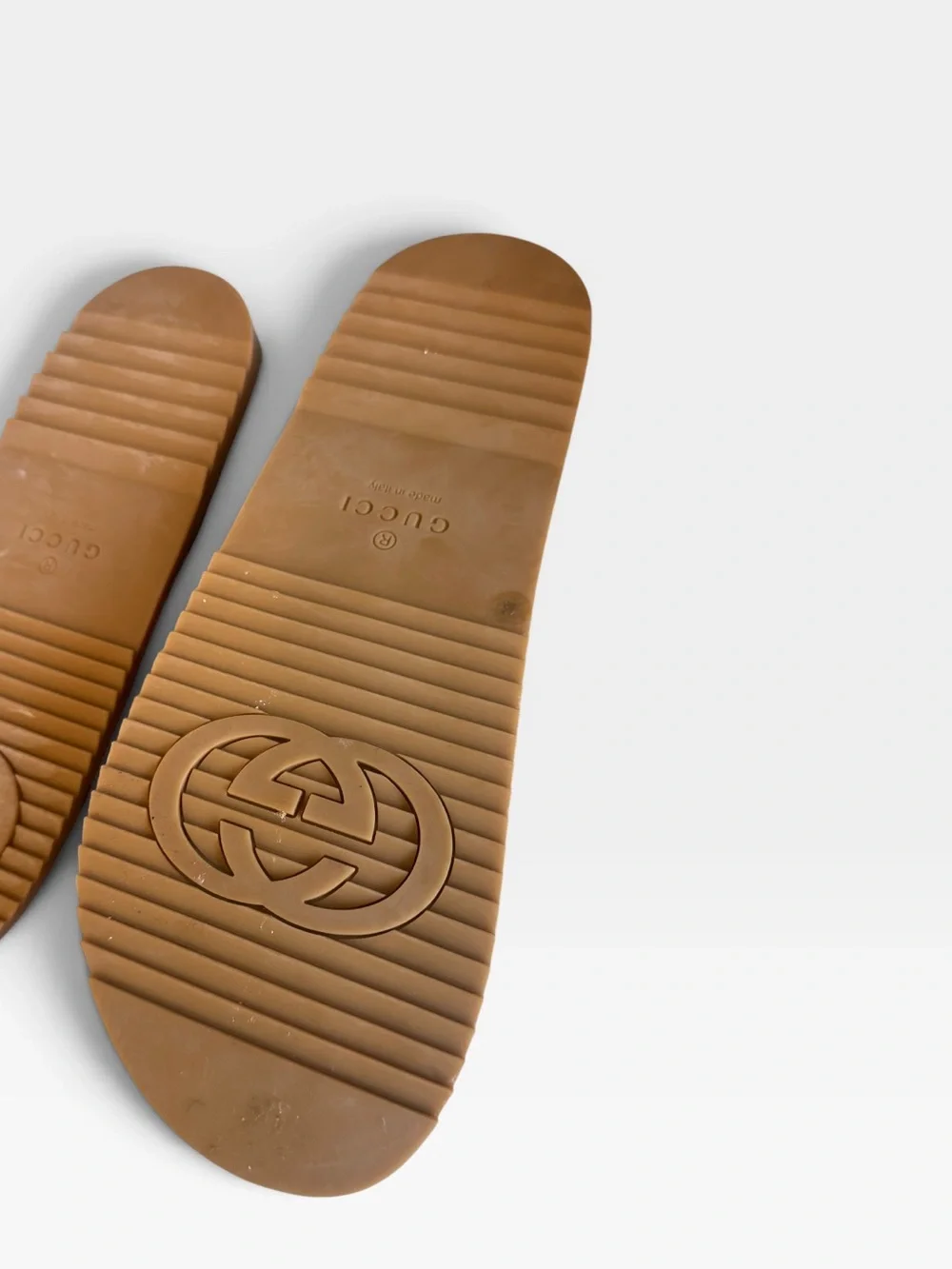Gucci Men's GG Monogram Slide Sandals 13